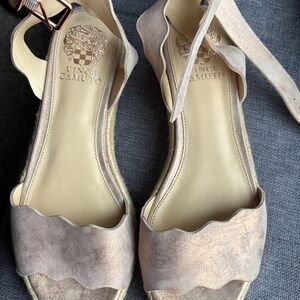 Vince Camuto Cream Espadrilles